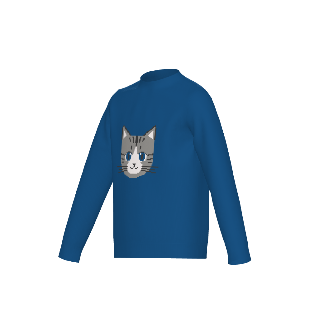 The Tabby · Kids Crewneck, Navy