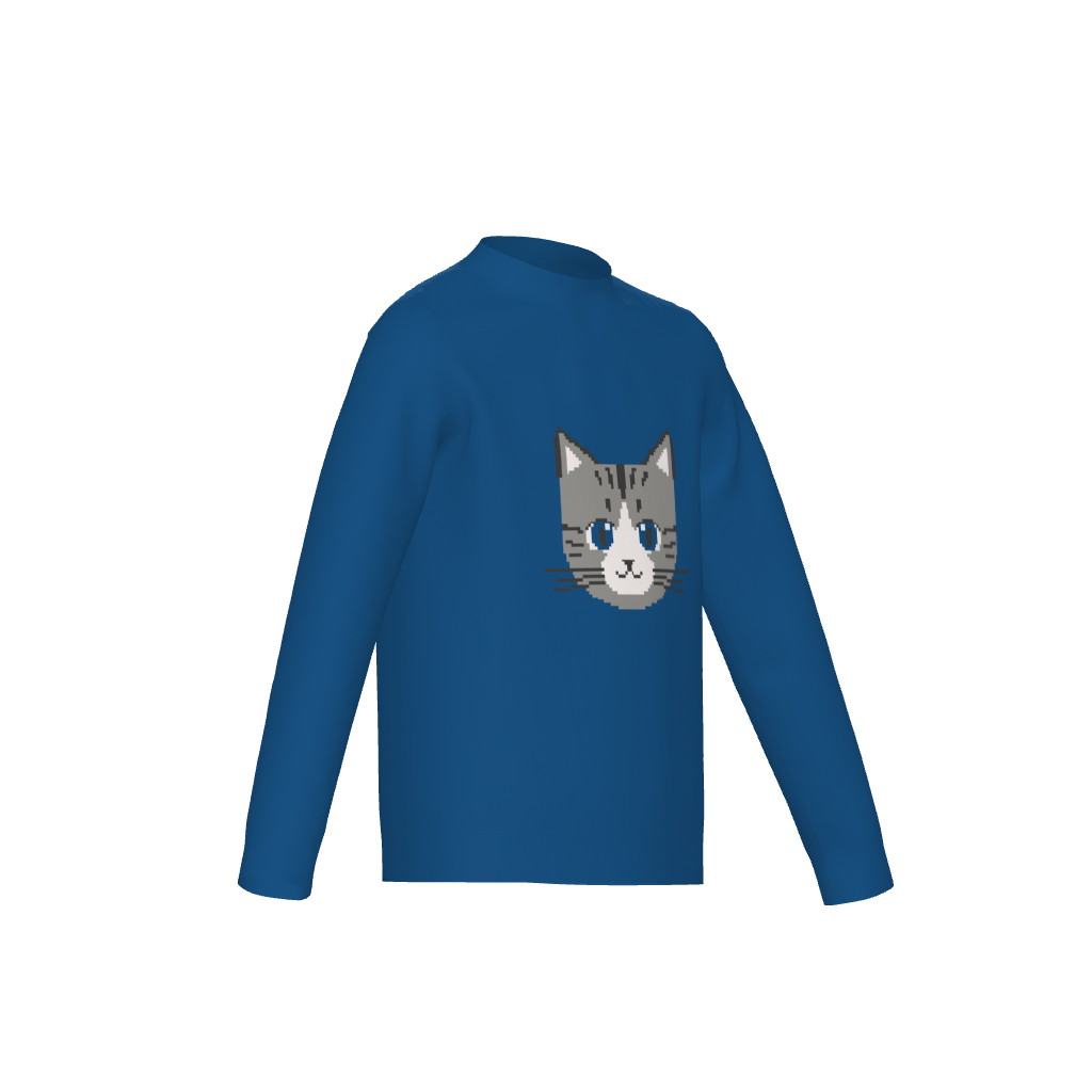 The Tabby · Kids Crewneck, Navy