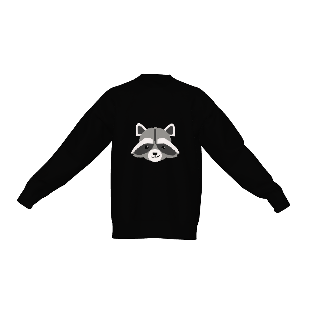 The Raccoon · Adult Relaxed Crewneck