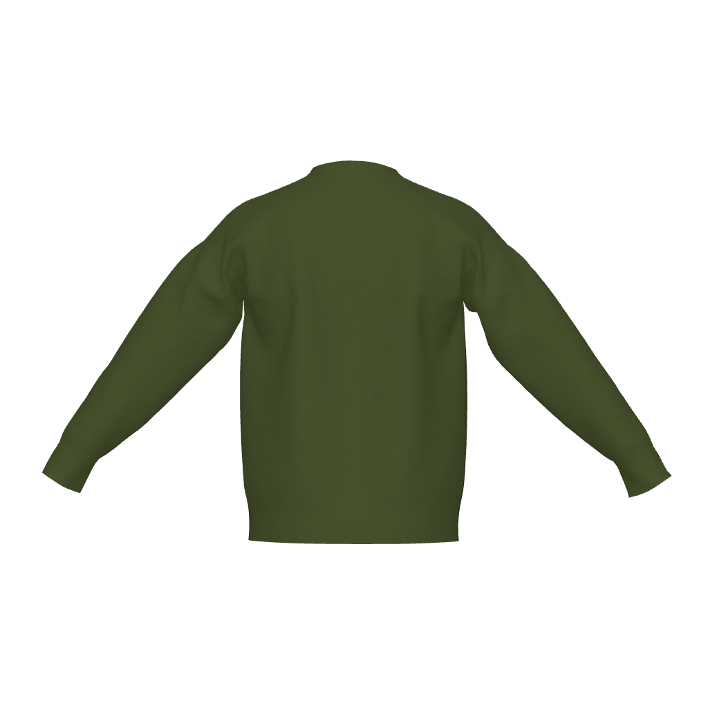 The Tabby · Kids Relaxed Crewneck, Moss