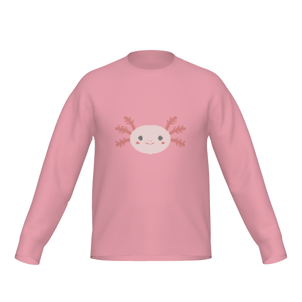 The Axolotl · Adult Crewneck