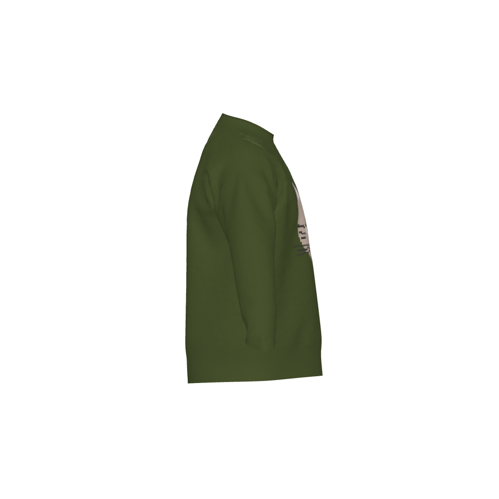 The Tabby · Kids Relaxed Crewneck, Moss